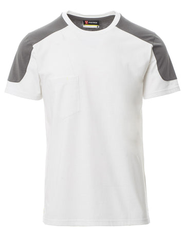 T-Shirt Uomo Manica Lunga In Cotone - Per Lavoro E Outdoor, Girocollo, Tessuto Elasticizzato - Payper Pineta - Foto 6