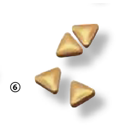 Bustina trasparente o bianca a forma di piramide 9