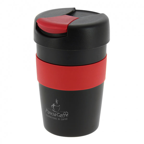 81122 - Bicchiere con fascia di silicone